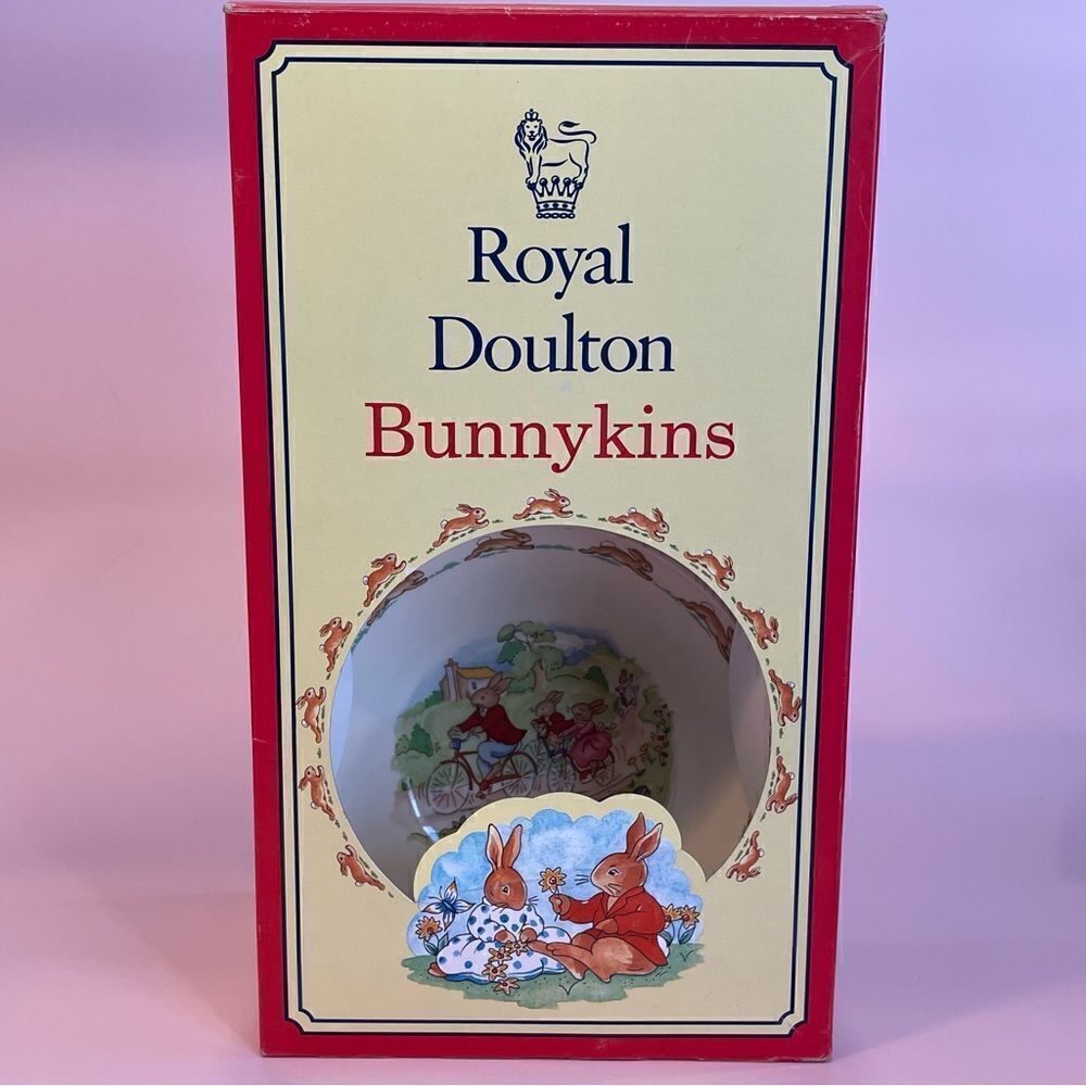 Royal Doulton Bunnykins Infant Set 2 Pieces Cereal Bowl and Mug 1994 China set